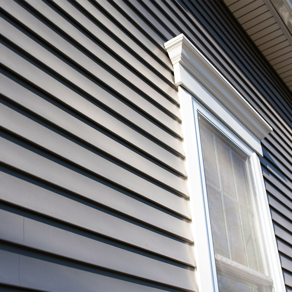 New siding installation by Aspen